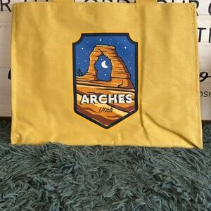 Yellow Arches Utah Tote Bag